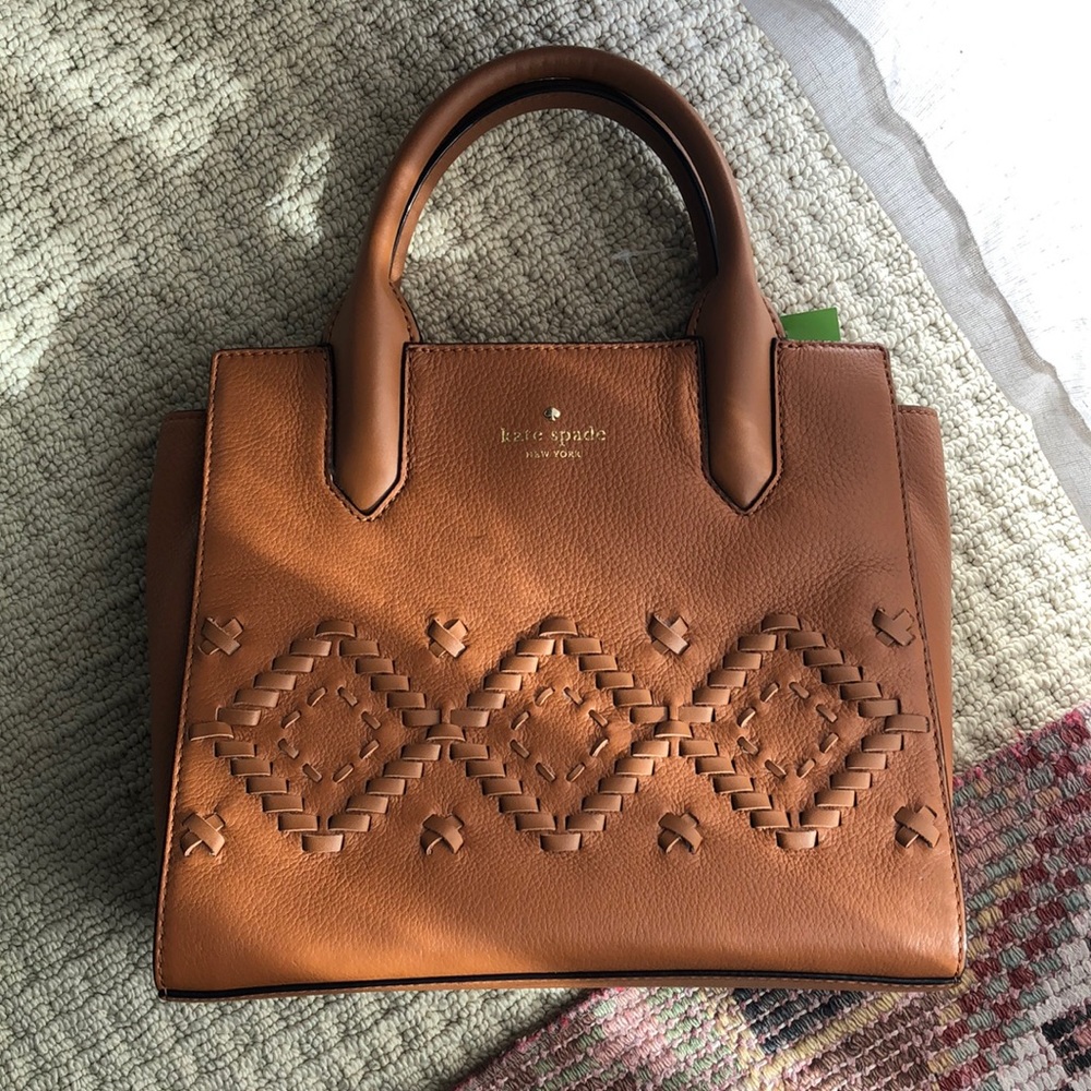 Leather Kate Spade bag